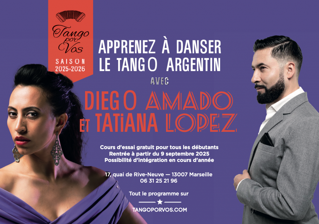 Diego et tatiana tango argentin marseille